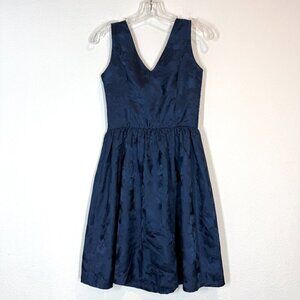 Barneys Blue Cocktail Dress Party Holiday 0